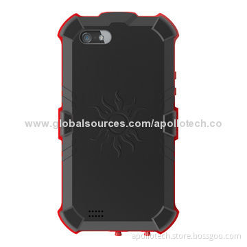 Mobile Phone Waterproof Case, with IP65 Level, Made of PC + ABS Raw Materials